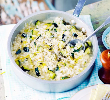 Zucchini & Lemon Risotto