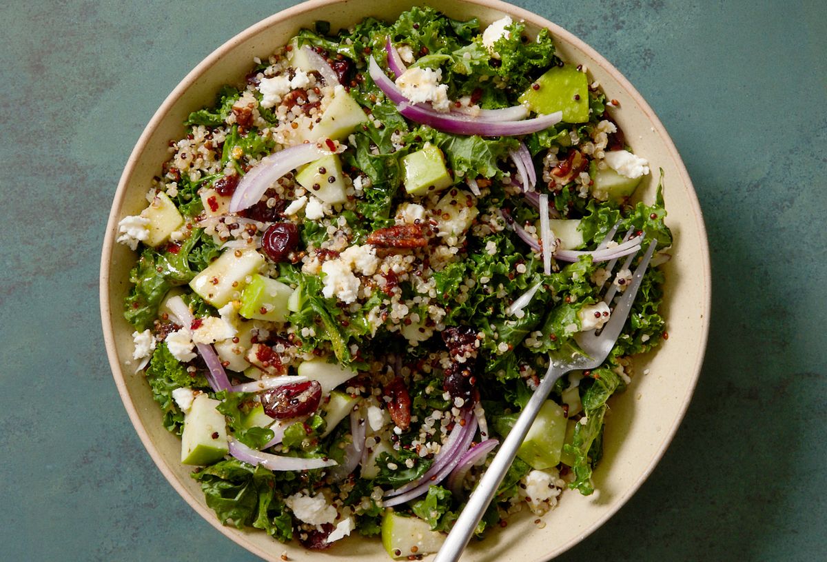 Cranberry Apple Quinoa Salad